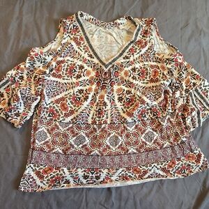 Floral Print Women's Top